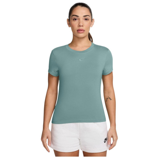 Nike Γυναικεία κοντομάνικη μπλούζα Sportswear Chill Knit Cropped T-Shirt